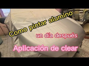 How to paint silver gray | Applying clear varnish | @jucaviapri