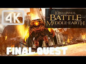 Lord Of The Rings - Battle For Middle Earth - Evil Campaign gameplay - Final - by 4K MRH Gaming*