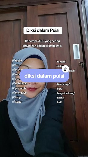diksi dalam puisi #diksiindah #diksiindahbahasaindonesia #diksi #puisi #maknakata #fyp #foryou #foryoupage