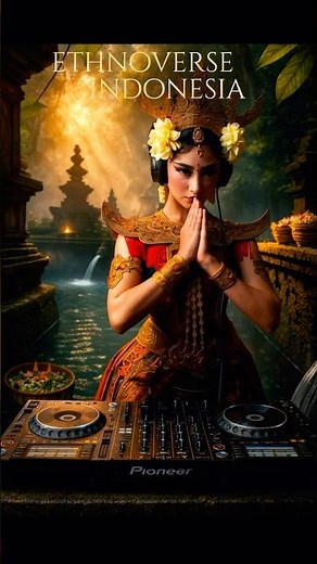 Balinese Temple Ethnic Mix 🇮🇩 – Gamelan Meditation DJ