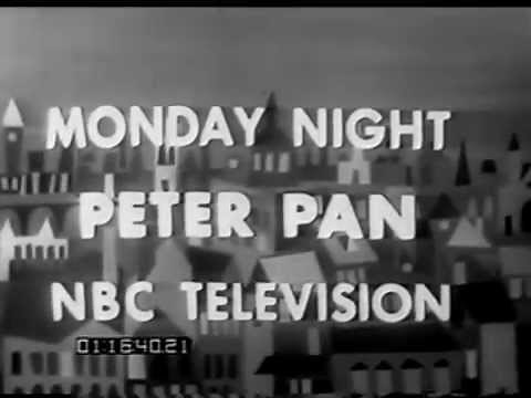 original January 1956 NBC promo for "Peter Pan"