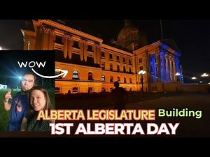 ALBERTA LEGISLATURE BUILDING in September 03, 2022 in 1st Alberta Day #AlbertaLegislature