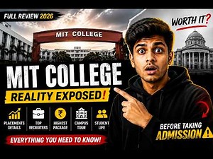 MIT College Placement Reality 2026 | Everything You Need to Know