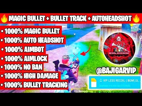 BGMI 4.1 no recoil config