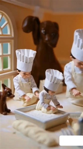 Tiny Cartoon Character Making Food & Eating 😋🎬