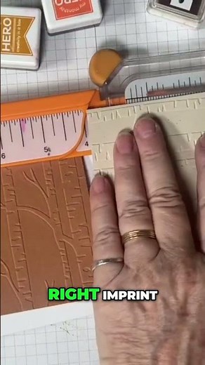 DIY Crafting -Making and Measuring Embossed Landscape Cards Step by Step!