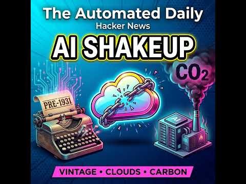 Vintage AI trained pre-1931 & OpenAI cloud exclusivity ends - Hacker News (Apr 28, 2026)