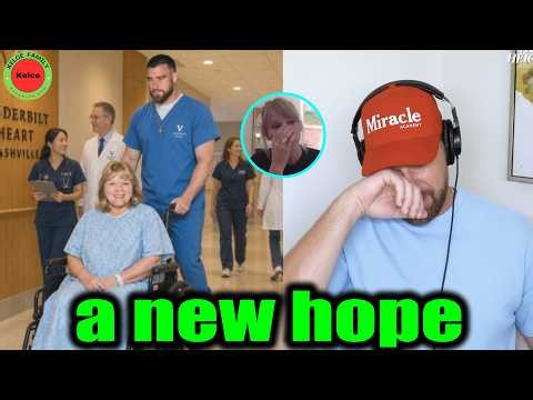 Travis Kelce emotion as update Mom Andrea Swift's health after wedding to Taylor Swift on Podcast