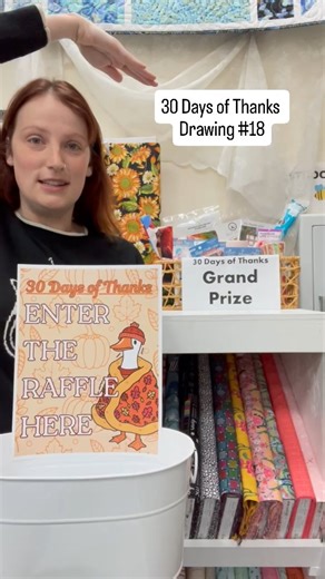 We are a little bit behind on our videos, but here is our 18th winner and a little bit of info about our Bee a 10 Club if you would like to join! | Mad B's Quilt and Sew