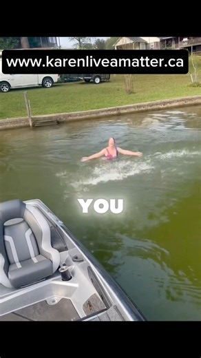 143K views · 3.1K reactions | Karen does the unthinkable and actually jumps in the water to try and get rid of these two fishing! Thoughts? #Fish #fishing #fishinglife #karenlivesmatter #explorepage #karens #karen #karensinthewild #badneighbors | Karenslivesmatter | Facebook