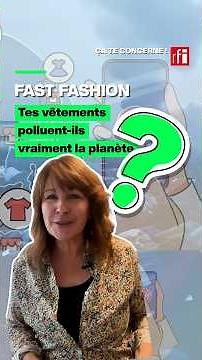 Fast Fashion : tes vêtements polluent-ils vraiment la planète ? • #mode #fashion #fastfashion #rfi