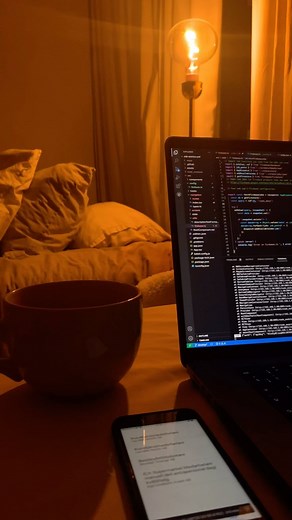 Nicole 🌻 on Instagram: "My portfolio is out✨ I got a lot of requests to show my portfolio and you can find the link in my bio 🥹 I built my portfolio with next.ja using typescript 🤓 all the animations are written in css and all the styling as well 🙏🏻 My content is in swedish for now but i will connect a cms to it later on where it can be translated. There is a menu you can klick on and navigate through - hope you can enjoy the animations although you might not understand everything 🥹🙏🏻 ht