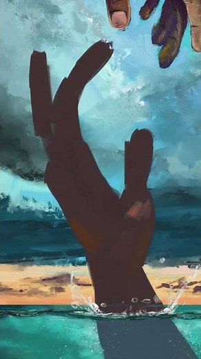 ArtRage Timelapse Digital Painting - "Helping Hand"