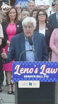 Jay Leno visits Sacramento to push for classic car smog exemption bill
