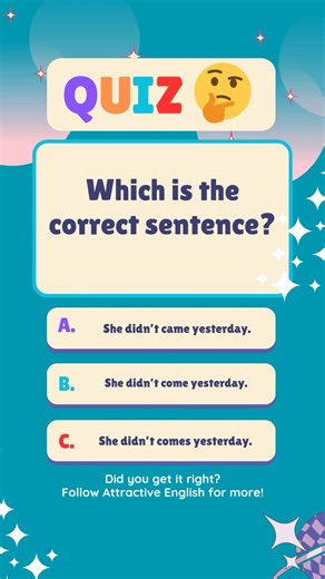 Daily English Quiz | Test Your Grammar, Vocabulary & Speaking. #EnglishQuiz #LearnEnglish #DailyQuiz
