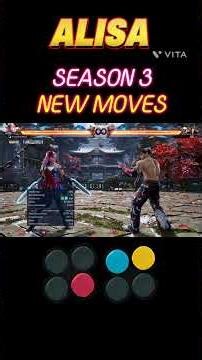 Alisa season 3 new moves tekken8 I Season3 tekken8 I Alisa season3