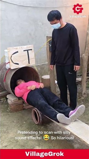 DIY CT Scan Machine: Hilarious Homemade Medical Device!