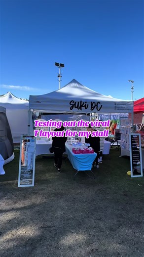 Exploring T Layout for Market Stall Setup