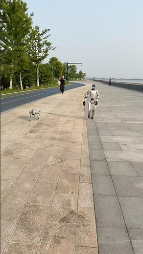 Racing The World’s Most Advanced Robots! 🤖 #robot #racing #ai