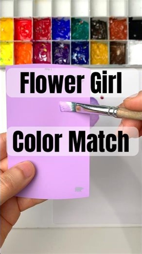 100% #Purple Color Match Challenge 😱 #shorts #colormixing #paint #art #Pink #white #Red