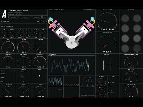 Top Fuel Dragster V8 (AngeTheGreat's Engine Simulator)