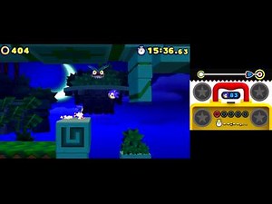 Sonic Lost World 3DS [Part 20] (Silent Forest - Zone 3)