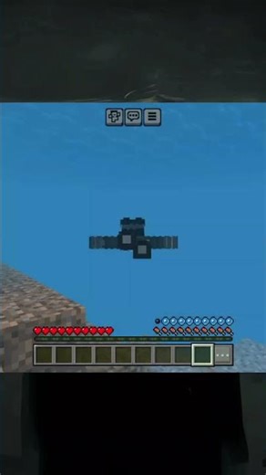 I Ran Until I Found a Ruined Portal 😳#Minecraft #MinecraftShorts #RuinedPortal