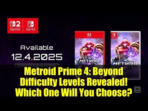 Metroid Prime 4: Beyond Difficulty Levels Revealed! Which One Will You Choose?