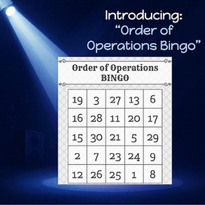 Order of Operations Bingo (PEMDAS) | Printable Sheets & Google Slide Instruction