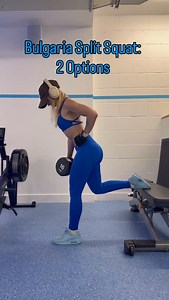 Bulgaria Split Squat Form Tips! 2 Options 🍑 Master the Bulgarian Split Squat with perfect form! In this video, I show two stance options to help you find the correct distance for maximum glute and leg activation. Avoid common mistakes like standing too close or too far. Improve your leg day workouts, strengthen your glutes, and build lower body strength with the right Bulgarian Split Squat technique. Watch carefully, choose your option, and take your glute training to the next level! Join my Gl