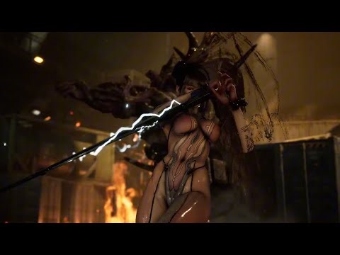 Alienware m17 r5 AMD - Stellar Blade gameplay (Max graphics)