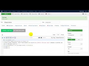 How to use HTML in Joomla