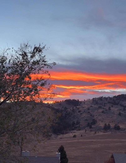 Magic in the foothills sky. Rocky Mountain Restore & Stretch | Rocky Mountain Restore & Stretch
