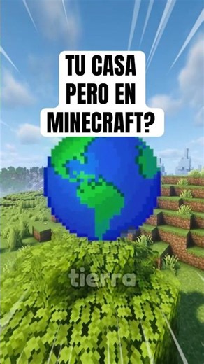 Planet Earth in Minecraft? 🌎😨