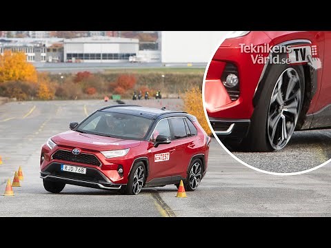 Toyota RAV4 Plug-in Hybrid performs really poorly in the moose test