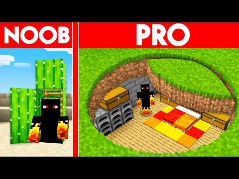 BATALHA DE BASES SECRETAS DE NOOB VS PRO