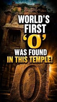 India's 1,100-Year-Old 'Zero Temple #shorts