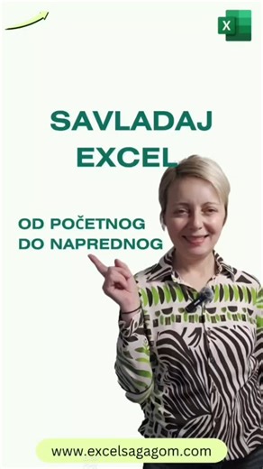 Excel sa Gagom | Draginja Korać on Instagram: "Šta sve uključuje kurs Osnove Excela od početnog do naprednog? 📘 Početni nivo – Nauči kako da koristiš osnovne funkcije, kreiraš tabele, pripremiš za štampanje i organizuješ podatke na najefikasniji način. 🔍 Srednji nivo – Ovladaj naprednim funkcijama i formulama i alatima za vizualizaciju podataka, tehnike automatizacije koje štede vreme. 🚀 Napredni nivo – Savladaj složene analize, Pivot tabele, kreiraj interaktivne kontrolne table (Dashboard) i