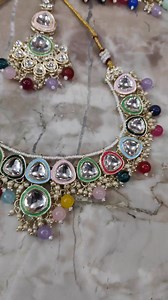 1.7K views · 67 reactions | Beautiful Kundan Set❤️❤️ | Naina Trends | Facebook