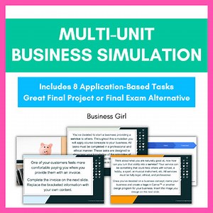 Multi-Unit Business Simulation | Final Exam Alternative | Final Project