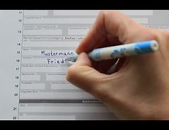 Blockschrift schreiben - so geht's richtig