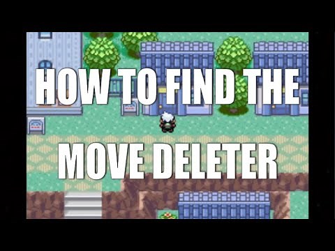 Where to Find the Move Deleter in Pokemon Emerald/Ruby/Sapphire