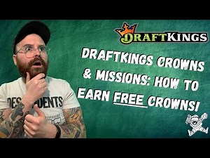HOW TO EARN FREE CROWNS ON DRAFTKINGS! l DRAFTKINGS CROWNS & MISSIONS l DFS