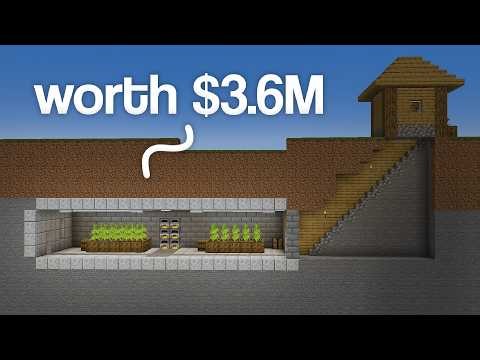 I Built a Secret Underground Weed Cartel in Minecraft