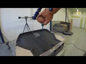 Robotic milling - Carbon fiber trimming - CNC