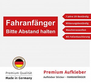 Premium Sticker Novice Driver Sticker Keep Distance Notice Car Sticker Car Wash Resistant Uv-resistant - Etsy