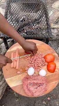 Ground beef + hot dogs = insane sandwich combo🔥 🍔 #viral