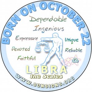October 22 Zodiac Horoscope Birthday Personality