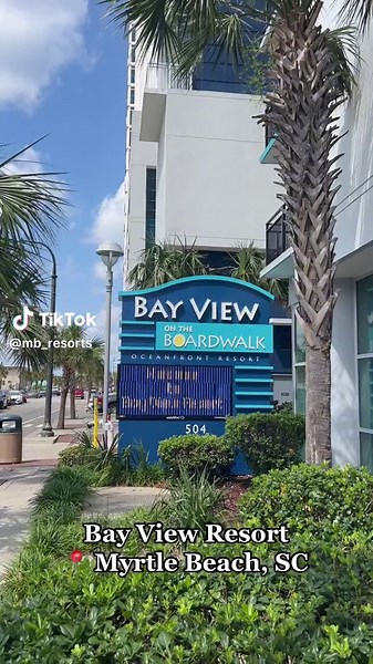 Bay View Resort has water amenities for the entire family, including BRAND NEW outdoor amenities! ☀️😎 #fyp #foryoupage #BRH #brittainresorts #myrtlebeach #myrtlebeachtiktok #vacation