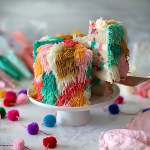 121K views · 350 reactions | Shag Rug Cake! Full Recipe: https://preppykitchen.com/colorful-cake/ | Preppy Kitchen | Facebook